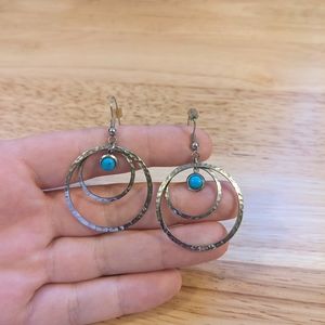 Montana Silversmiths Double Hoop Earrings